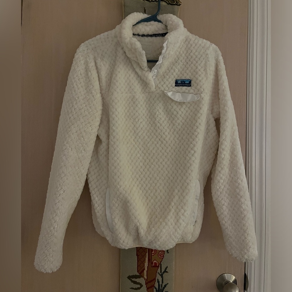 White Soft Pull Over - image 1
